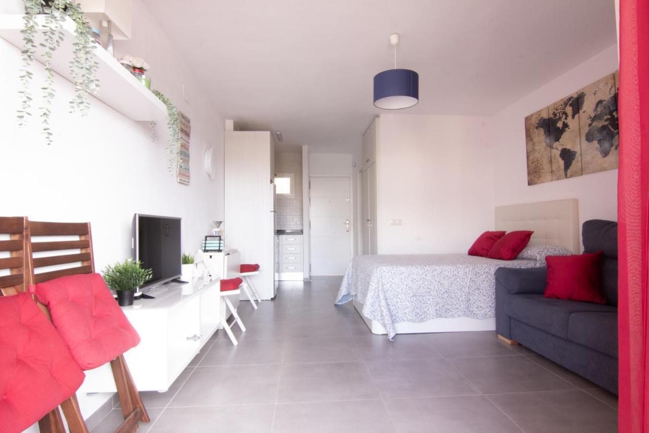 Estudio Jjupiter 250 M Del Mar Con Vistas Al Mar Piscinas Lejlighed Benalmádena