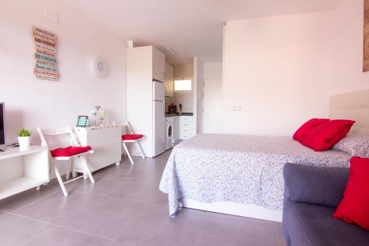 Lejlighed Estudio Jjupiter 250 M Del Mar Con Vistas Al Mar Piscinas